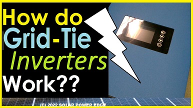 Video - how do grid-tie inverters work?
