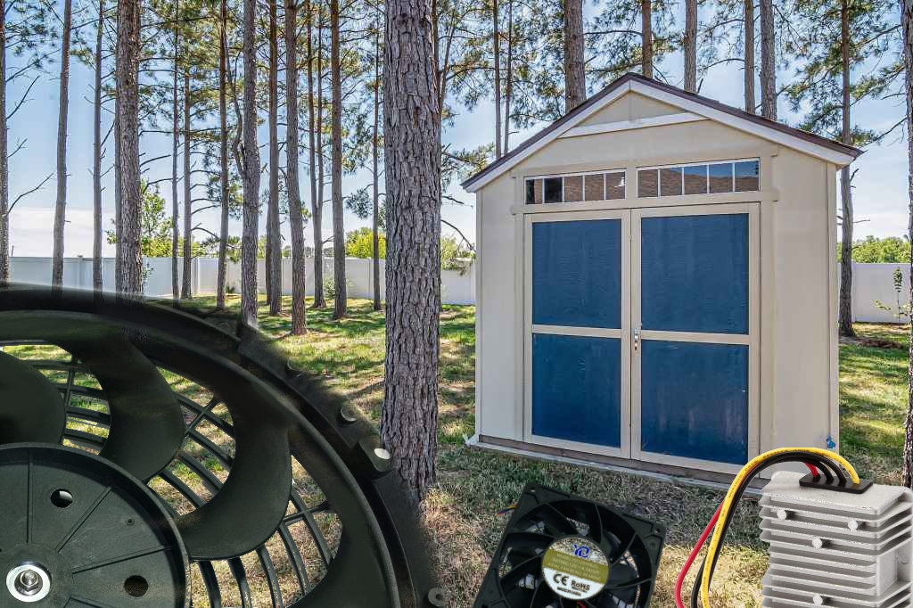 Cooling Your Shed With Solar Power! Ventilation and&nbsp;Concepts