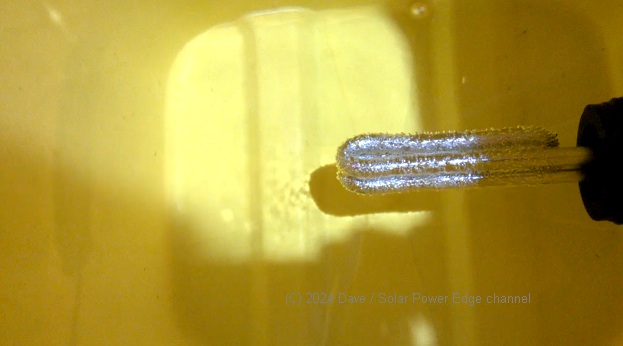 Solar electric PV DC HWH hot water heater tank