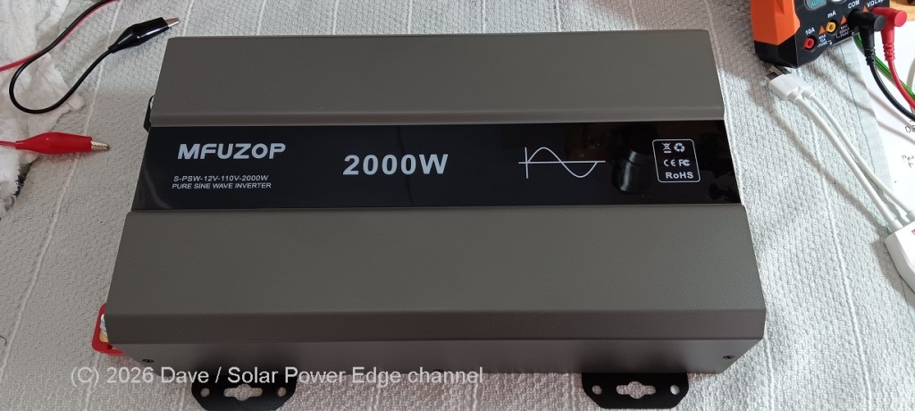 This inverter is branded MFUZOP, apparently a sub-brand of Datouboss