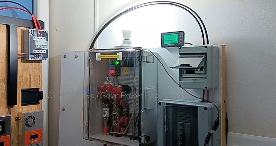 55V 48V DC House Off Grid load center PV2L DC BUS