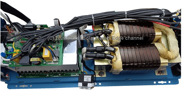 SunGoldPower 4000w 4kw low frequency LF inverter bench test solarpoweredge internal inverter transformer and design