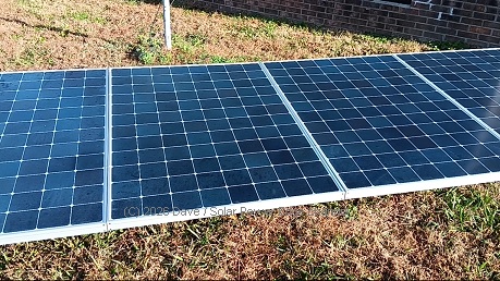 55V PV Solar panel arrays