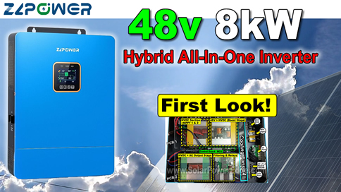 Exploring The ZLPower 8kW Solar Hybrid All-In-One Inverter: My First Look Inside
